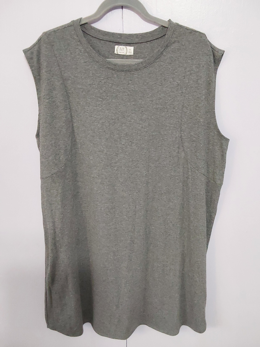 Maurices Gray Sleeveless Midi Dress